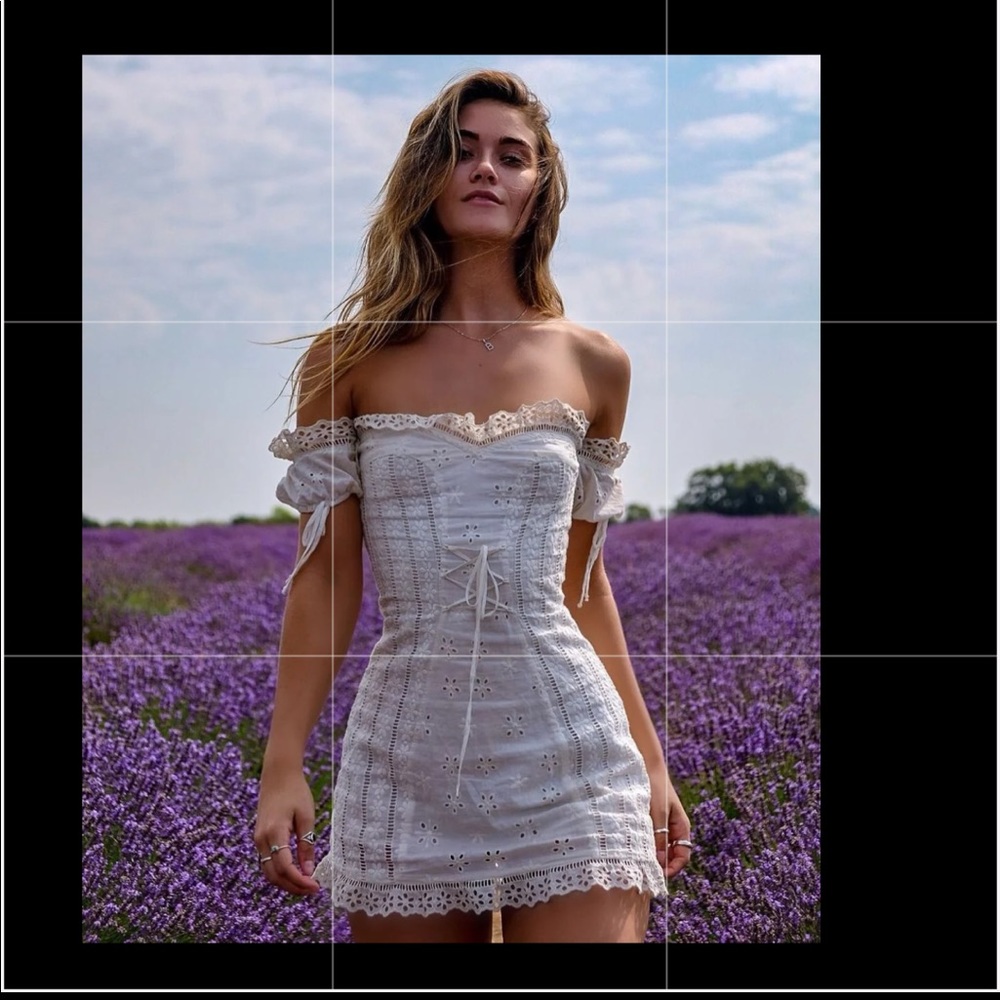 TRADE For love and lemons Anabelle Eyelet Dress